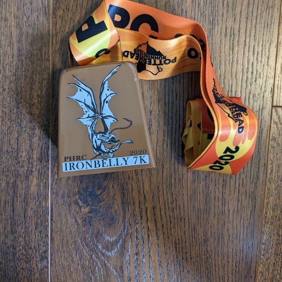 PHRC Hornbelly 7k Cowbell medal - Picture 1 of 2